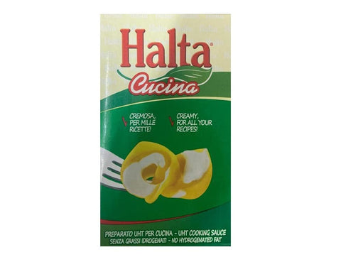 GREAT BRITISH TRADING LIMITED Bratensaucen Halta Cucina Preparato Alimentare UHT per Cucina Cremige Zubereitung UHT für die Küche Ideal für Pasta, Saucen, Pizza Kochsahne Sahne 1000ml 8004172000907