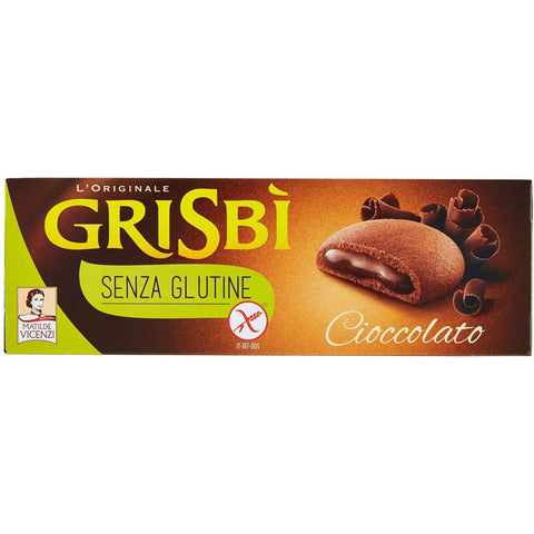 Grisbi Vicenzi Chocolate Glutenfrei 150 g cookies schoko riegel kuchen Kekse italienisch Original