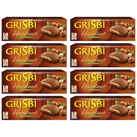 GRISBÌ Vicenzi, Italienische Mürbeteigkekse "Grisbi Hazelnut" 1x150g Original italienisch