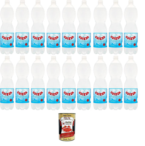 Guizza Cola & Limonade Guizza Gassosa Erfrischungsgetränk, 18x1.5lt+ Italian Gourmet polpa 400g 8001620001035