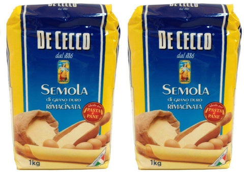 HAB & GUT Pasta Hartweizengrieß - Semola di Grano Duro, De Cecco, No.176 (2 KG) 4260471922614