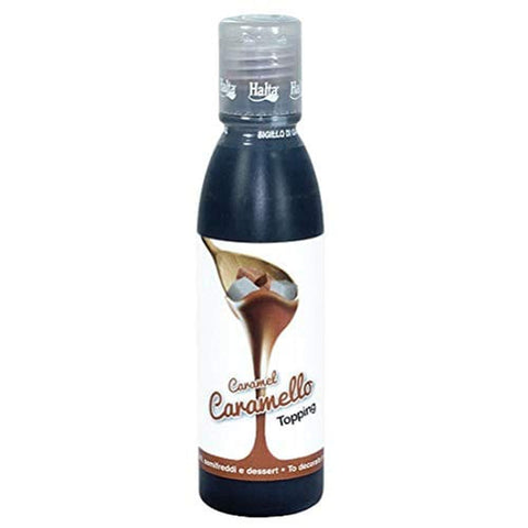 Halta Dessertsaucen Halta Mini Topping Caramello sauce Karamell für Desserts Kuchen Eis 200 g italienisch Original 8004172040729
