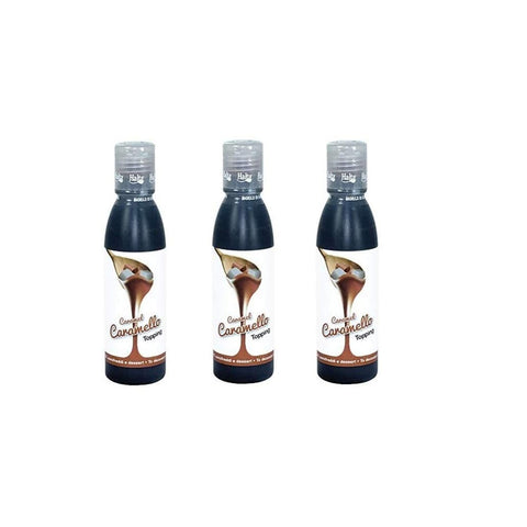Halta Dessertsaucen Halta Mini Topping Caramello sauce Karamell für Desserts Kuchen Eis 3x 200 g italienisch Original 8004172040729