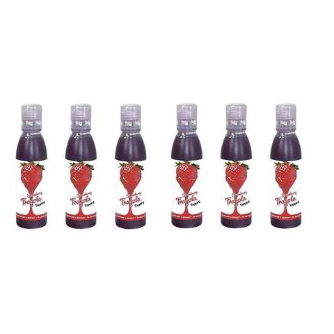 Halta Dessertsaucen Halta Mini Topping Fragola sauce Erdbeere für Desserts Kuchen Eis 6x 200 g italienisch Original 8004172040644
