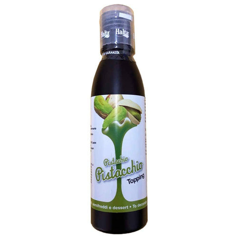 Halta Dessertsaucen Halta Mini Topping Pistacchio Pistaziensauce für Desserts - Kuchen - Eis 200g Gebäckprodukt 3x Original italienisch 8004172040804