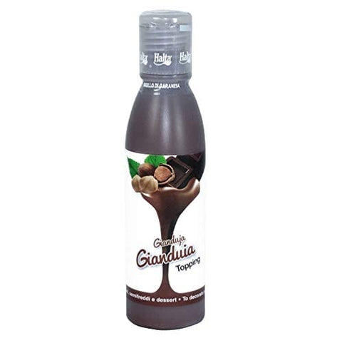 Halta Mini Topping Gianduia sauce Gianduja 180 g für Desserts, Kuchen, Eis Icing & Fondant italienisch Original
