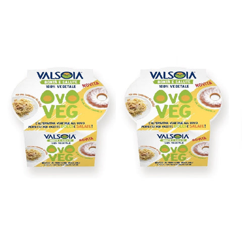 Halta kuchen 2x Valsoia Ovo Veg  pflanzliche Alternative zu Ei für die Dessertzubereitung 200gr 8006040255358
