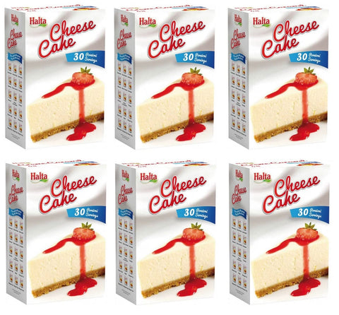 Halta Preparato per Cheesecake Vorbereitet für Käsekuchen Packung Ideal zur Herstellung der Füllung für den typisch 6x 900g italienisch Original