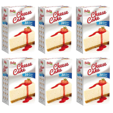 Halta Kuchen Halta Preparato per Cheesecake Vorbereitet für Käsekuchen Packung Ideal zur Herstellung der Füllung für den typisch 6x 900g italienisch Original 8004172058038