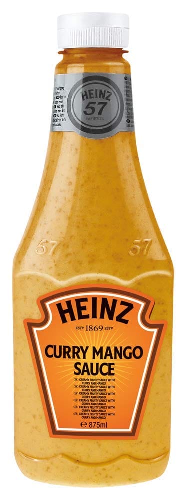 Heinz Barbequesaucen Heinz Gewürz-Sauce 57 Curry Mango Sauce 6 Flaschen á 875ml 8715700204567