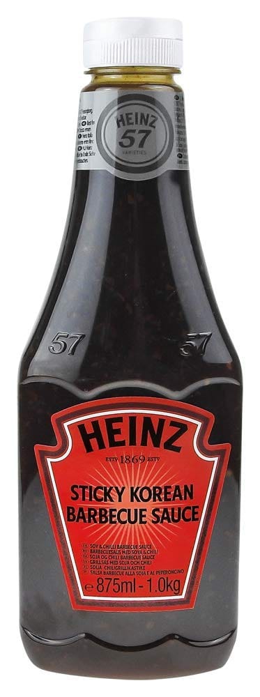 HEINZ Barbequesaucen HEINZ Sticky Korean Barbecue Sauce 6 x 875 ml 5000157107725