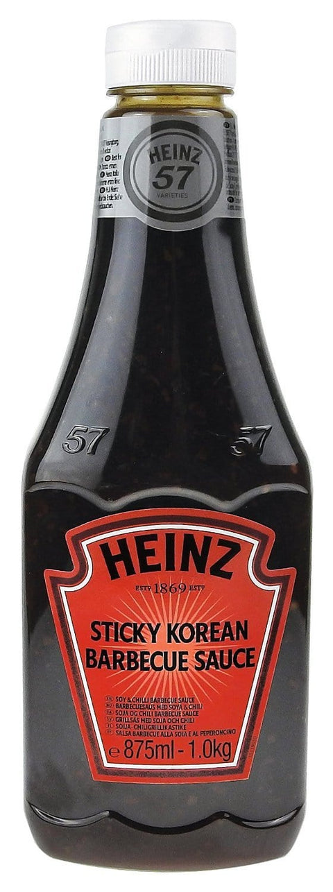 HEINZ Barbequesaucen Heinz Sticky Korean Barbecue Sauce Squeeze (875 ml) 5000157076052