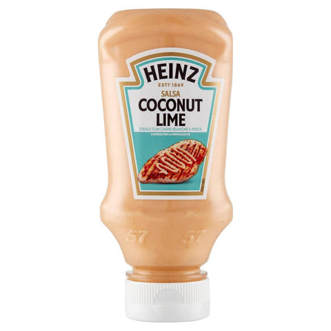Heinz Salsas Heinz Salsa Coconut Lime Sauce Kokos Limette 6x 220 gr italienisch Original 8001040201657