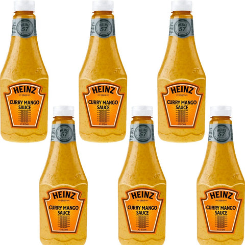 Heinz Sauce 6x Heinz Curry Mango Sauce 875ml 8715700423586