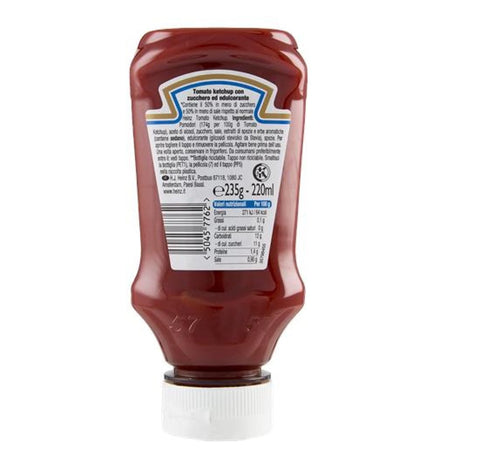 Heinz Saucen & Marinaden 5x Heinz Tomato Ketchup 50% Meno Zucchero e Sale 50 % weniger Zucker und Salz 235 g