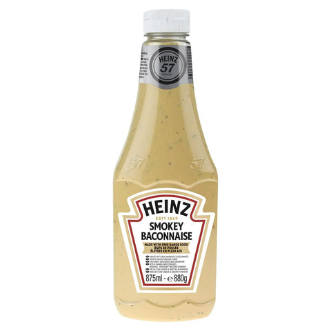 HEINZ Senf Heinz Senf Heinz Smokey Baconnaise Dosierflasche a 875ml 5000157076700