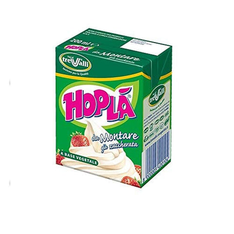 Hoplà Crème Fraîche, Sauerrahm & Sahne Hoplà Panna da montare glutenfrei Schlagsahne Sahne zum Nachtisch 200 ml Crème Fraîche, Sauerrahm & Sahne italienisch Original 8000005048504