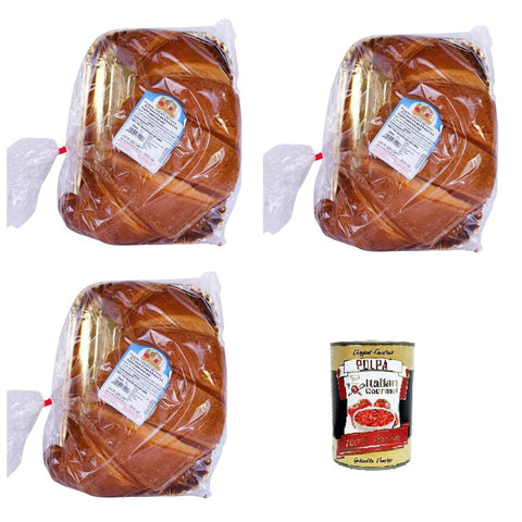 Il Vostro Brot & Backwaren Il Vostro Fornaio Cornettone CROISSANT Gebackenes Süßwarenprodukt 3x 400 Gr Brot & Backwaren italienisch Original 8032804040014