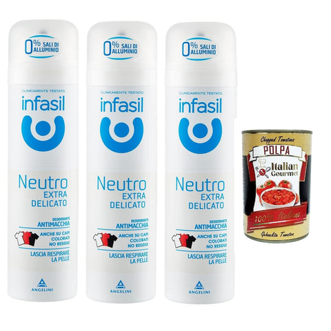 Infasil Extra Delicato Neutro deo Deodorant Spray 150 ml italienisch Original
