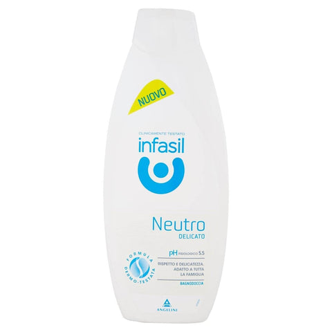 Infasil Duschgel Infasil Neutrales Duschbad für die ganze Familie, klinisch getestet und hautfreundlich, 500 ml italienisch Original 8000036021293