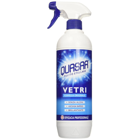 Quasar Glasreiniger Formel – [] 1x650ml Original italienisch Haushalt