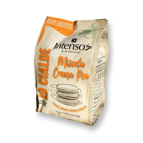 Intenso Kapseln & Pads Intenso Crema Piu Espresso 12 x 10 ESE Pads italienisch Original 8022180027402