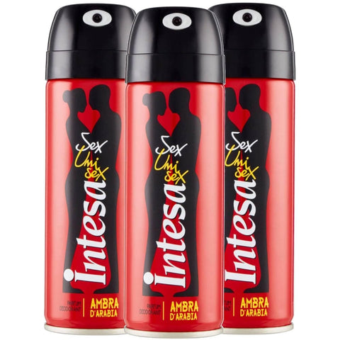 Intesa Deo Intesa Unisex Ambra D'Arabia Sex Unisex Deodorant (3) 125 ml italienisch Original 8003510004188