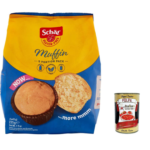 Schar Muffins Gluten 3x Original italienisch Gebäck