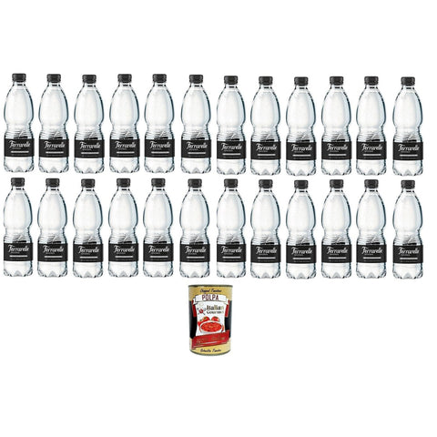 Ferrarelle Maxima Sparkling Water, PET Sprudel Natürliches Mineralwasser flaschen 24x50cl Original italienisch Getränk