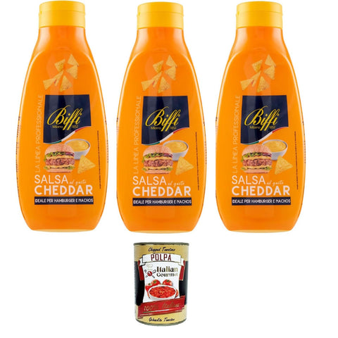 Biffi The Professional Line – Cheddar Sauce 3x800g Original italienisch