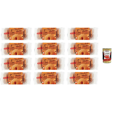 Matilde Vicenzi – Matilde's Donuts, rustikale Kekse mit Zitrusfrüchten, Haselnüssen und Mandeln, langsam gegarte Produkte, ideal zum Frühstück, Snack oder Snack, 200 g italienisch Original