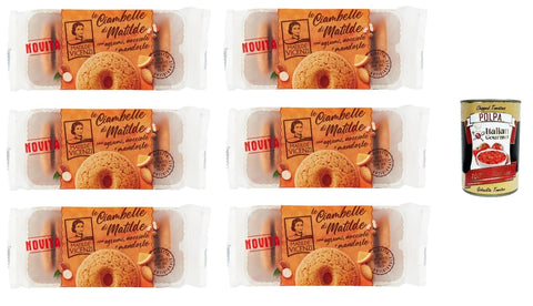Matilde Vicenzi – Matilde's Donuts, rustikale Kekse mit Zitrusfrüchten, Haselnüssen und Mandeln, langsam gegarte Produkte, ideal zum Frühstück, Snack oder Snack, 200 g italienisch Original