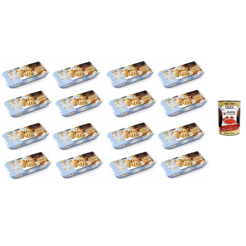 Asolo Dolce- Asolo Dolce- Melody mit Apfelmarmelade 16x100 g italienisch Original Pastasauce + kostenlos polpa 400 g