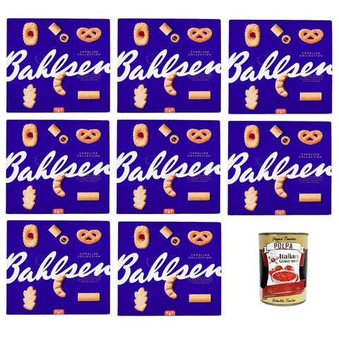 Caroline Collection Kekse Sortiert 8x322 g italienisch Original + kostenlos polpa 400 g