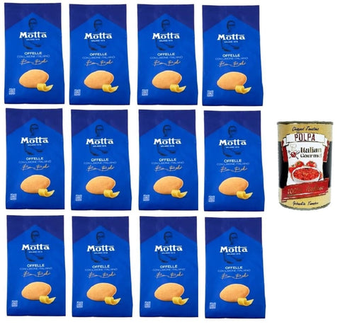 Motta Offelle Con Limone Italiano Offelle mit italienischer Zitrone 12x290 gr Brot & Backwaren italienisch Original