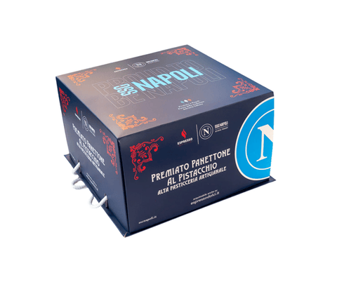 Italian Gourmet Brot & Backwaren Panettone al Pistacchio SSC NAPOLI  Pistazien-Panettone 1kg 8053610060195