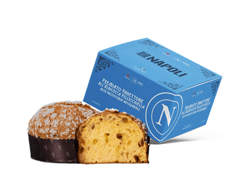 Italian Gourmet Brot & Backwaren Panettone Albicocca Pellecchiella SSC NAPOLI Aprikosen-Panettone 1kg 8053610060188