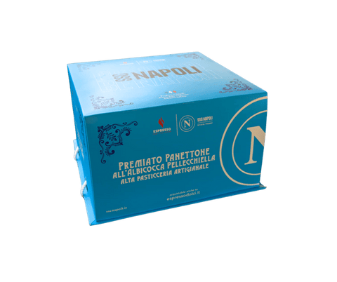 Italian Gourmet Brot & Backwaren Panettone Albicocca Pellecchiella SSC NAPOLI Aprikosen-Panettone 1kg 8053610060188