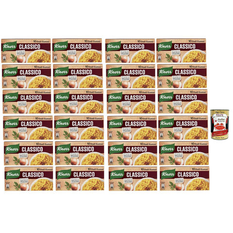 Knorr classico dado brodo Suppenwürfel Brühe klassisch reich an Geschmack, Packung mit 10 würfel italienisch Original