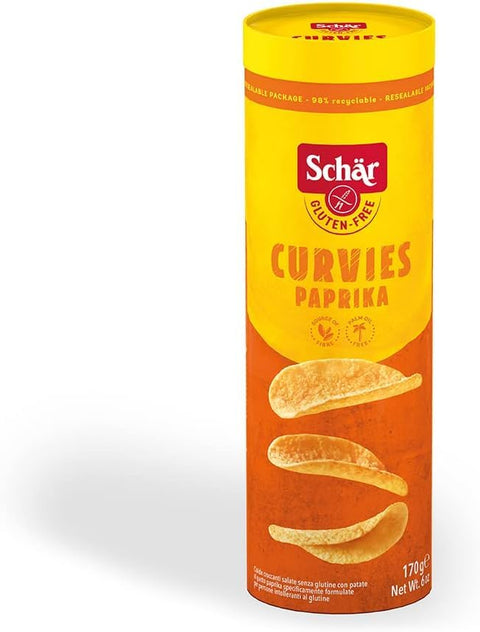 Schar Schär, Curvies Paprika 12x170g Original italienisch Snack