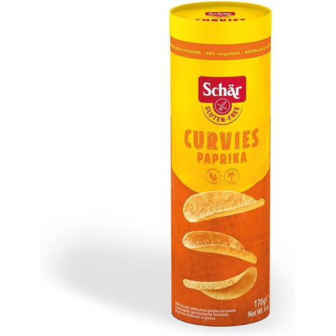 Schar Schär, Curvies Paprika 12x170g Original italienisch Snack