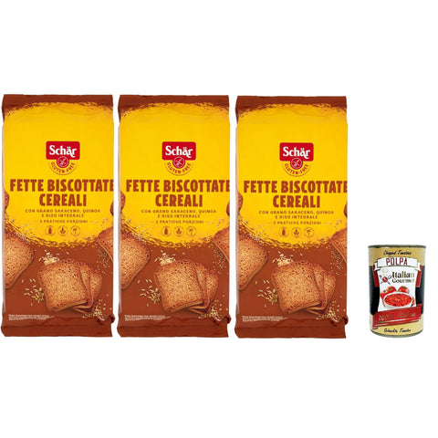 Schar Schär, Fette Biscottate ai Cereali 3x260g Original italienisch Kekse