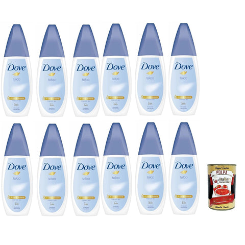 Dove Deodorante Vapo Talco, Deodorant Kein Gas 24h Talkum Duft Deo 12x 75 ml italienisch Original