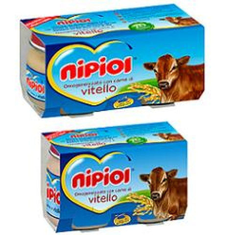 Nipiol Omog Kalbfleisch 120 g 2pz Dörrfleisch italienisch Original