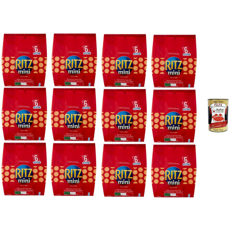 Ritz Saiwa Mini Multipack Salzige Kekse salted cookies 6x40g Original italienisch