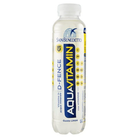 San Benedetto Aquavitamin D-Fence wasser mit Lemon PET Flasche 40cl 24x Original italienisch