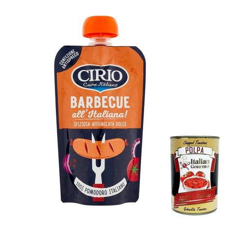 Cirio salsa barbecue all'italiana, gluten 6x Original italienisch Sauce
