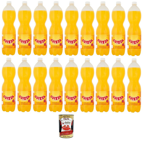 Italian Gourmet E.R. Bitter Lemon Guizza Soleila senza Zuccheri Aggiunti Soleila ohne Zuckerzusatz, 18 x 1,5L+ Italian Gourmet polpa 400g 8032804040014