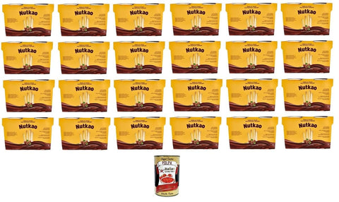Italian Gourmet E.R. Brot & Backwaren Nutkao Crema Al Cacao Con Nocciole E Grissini Kakaocreme mit Haselnüssen und Grissini 24x104gr + Italian Gourmet polpa 400g 8032804040014