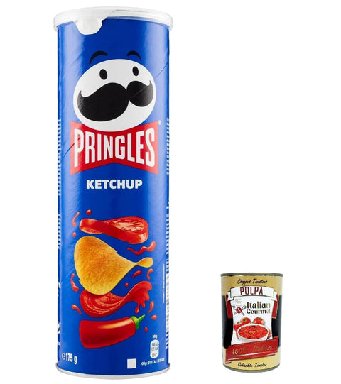 Italian Gourmet E.R. Chips 3x Perfect Flavour Ketchup Patatine 160g Kartoffel chips crisps + Italian Gourmet polpa 400g 5053990121922